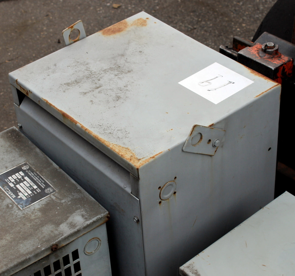 6 kVA REX Reconditioned Transformer 480-480/266V Cat No DC6H1P1/50/K4 SKU 3012