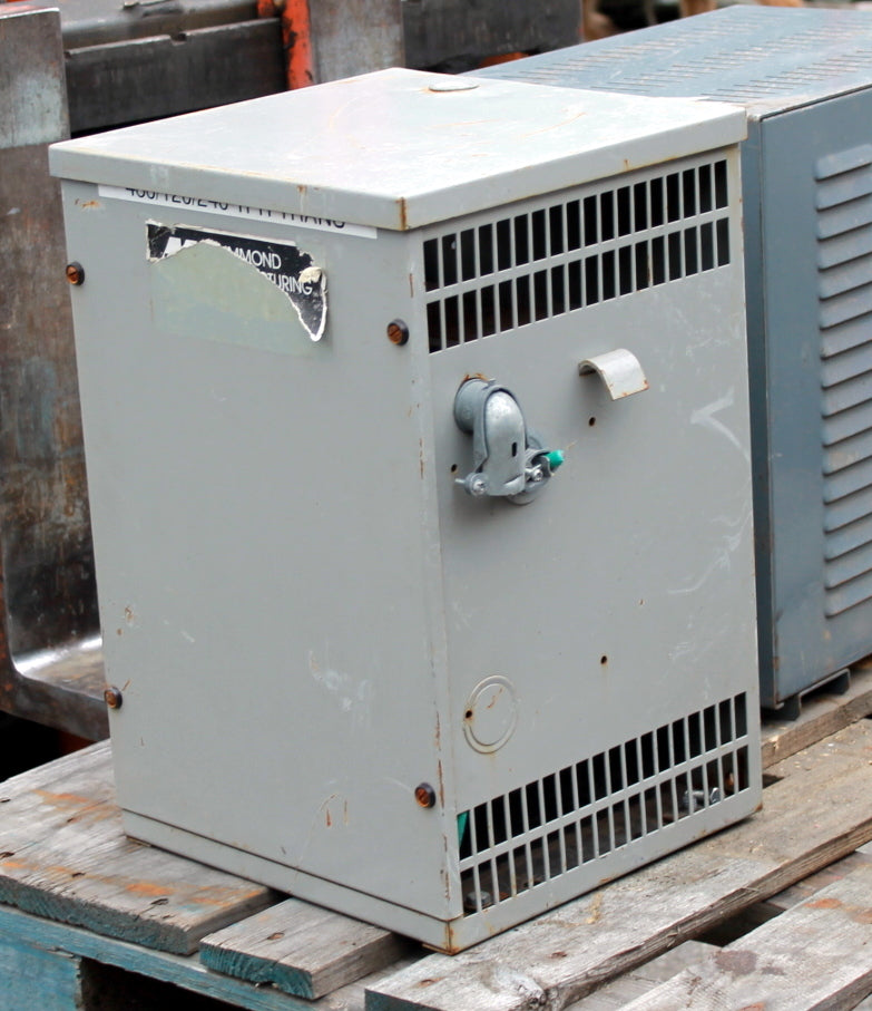 7.5 kVA HPS Reconditioned Transformer 480-120/240V Cat No FW7P SKU 3054