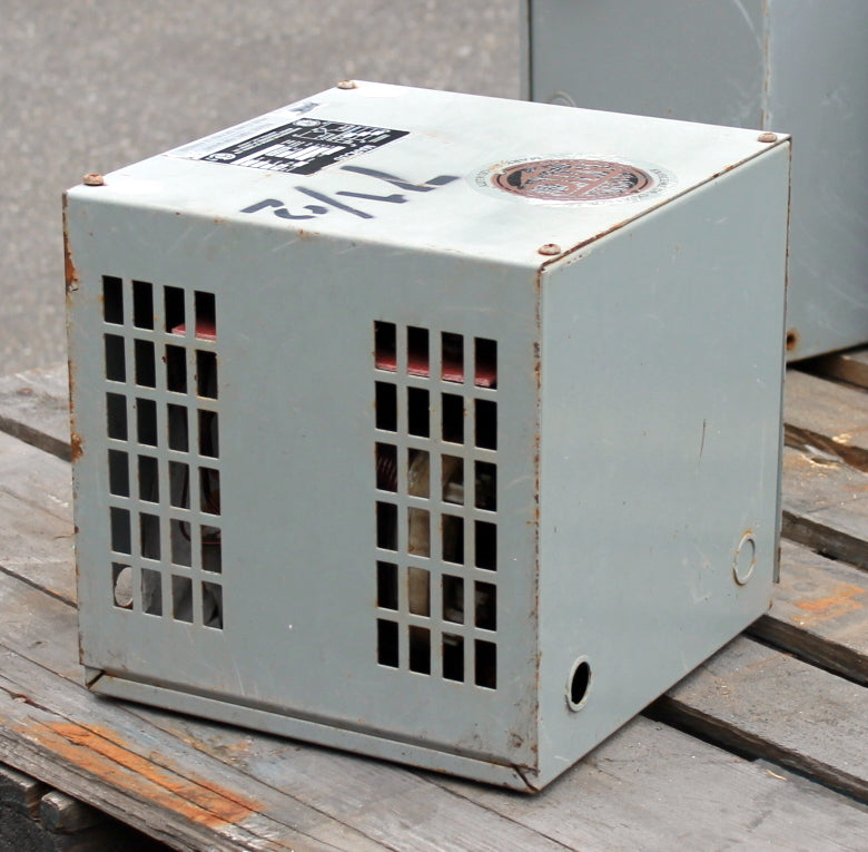 7.5 kVA MARCUS Reconditioned Transformer 480-120/240V Cat No 1884-1196 SKU 3056