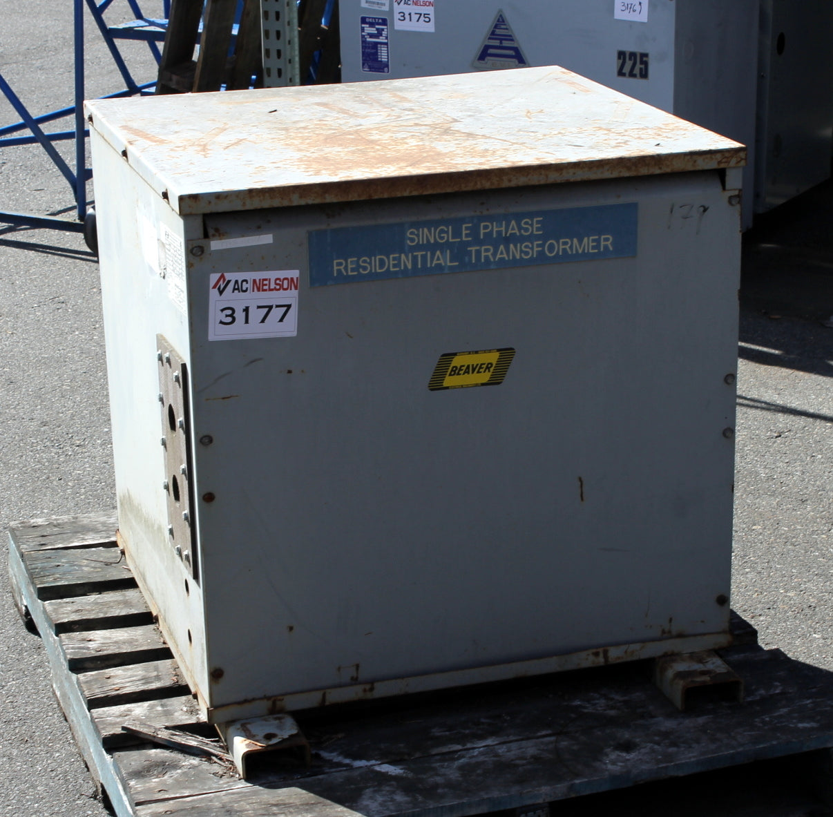 100 kVA REX Reconditioned Transformer 208-120/240V Cat No SC100BK/B SKU 3177