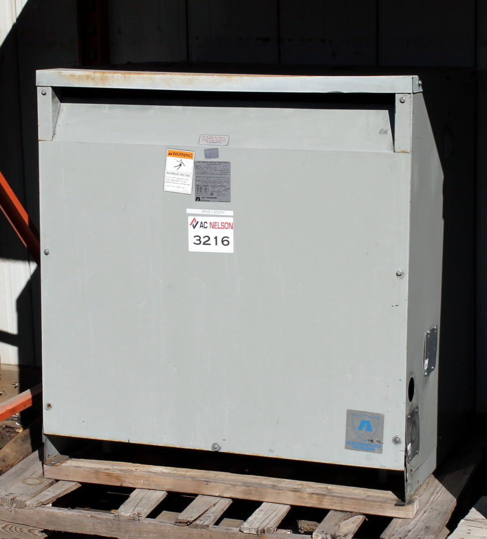 150 kVA ACME Reconditioned Transformer 480-120/240V Cat No T-1-53346-35 SKU 3216