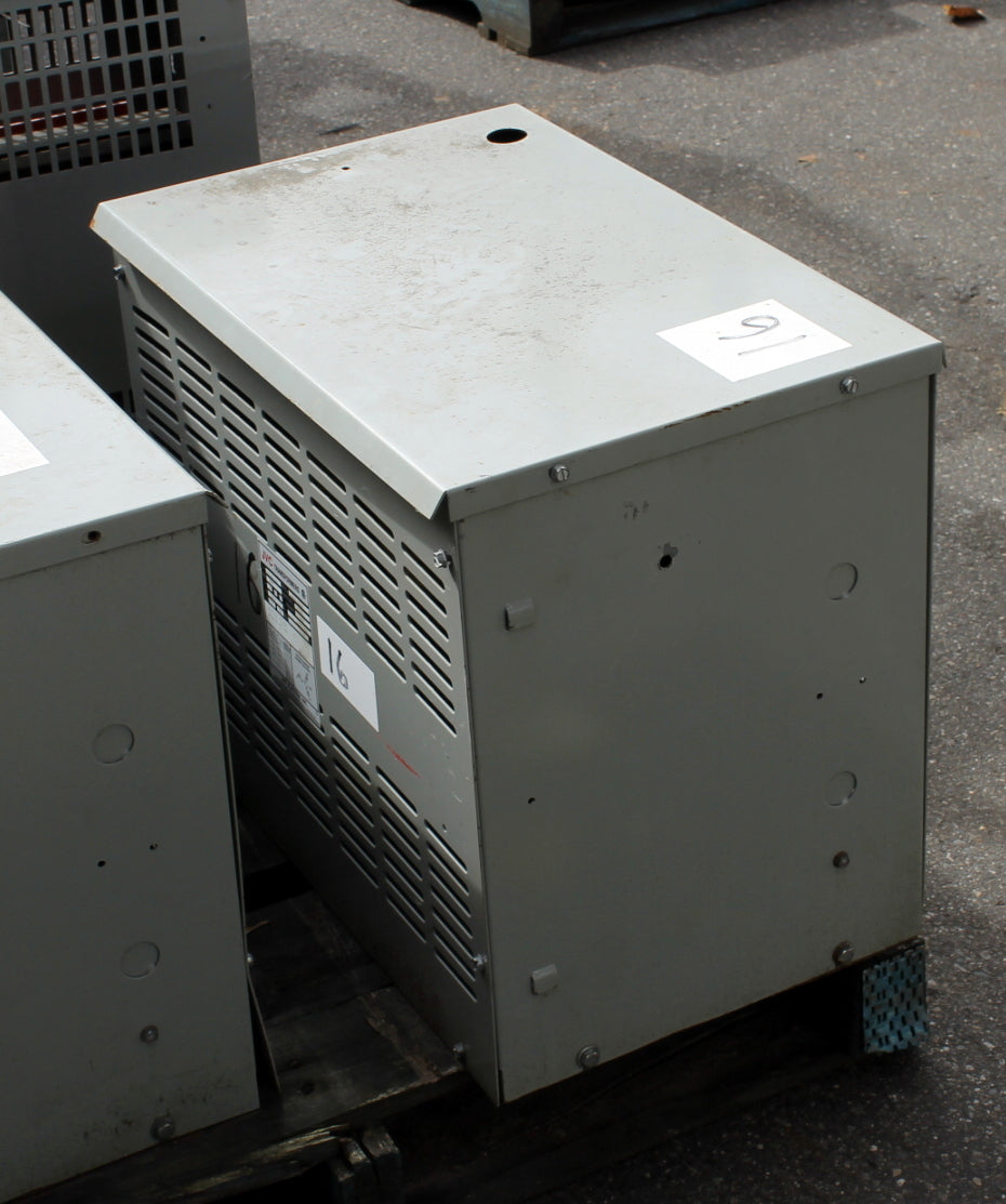 45 kVA JVC Reconditioned Transformer 600-252/230V Cat No DH3-45C-8C SKU 3232