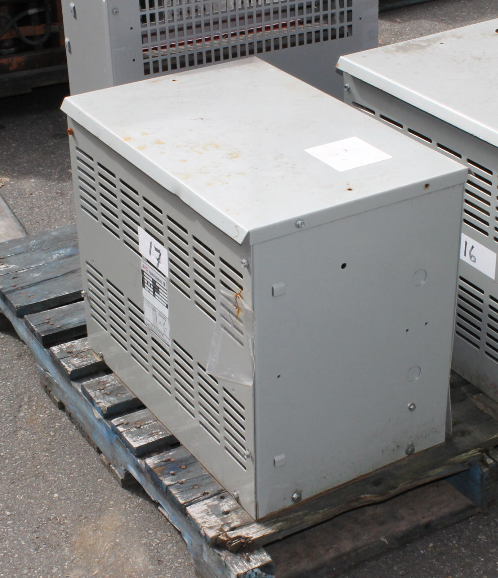 45 kVA JVC Reconditioned Transformer 600-252/230V Cat No DH3-45C-8C SKU 3233