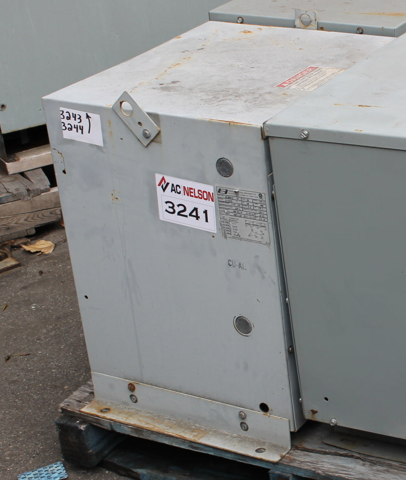 30 kVA REX Reconditioned Transformer 208-120/208V Cat No BC30BM/B SKU 3241