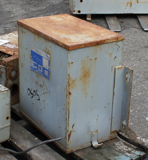 7.5 kVA G/S Reconditioned Transformer 600-460/266V SKU 3303