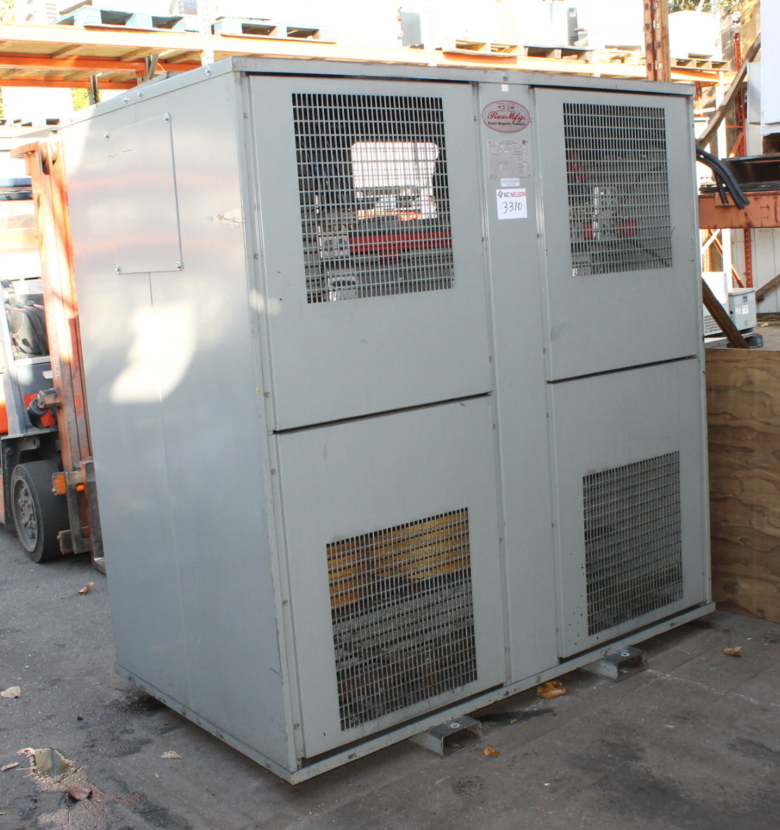 880 kVA REX Reconditioned Transformer 600-460/266V Cat No 452301 SN SKU 3311