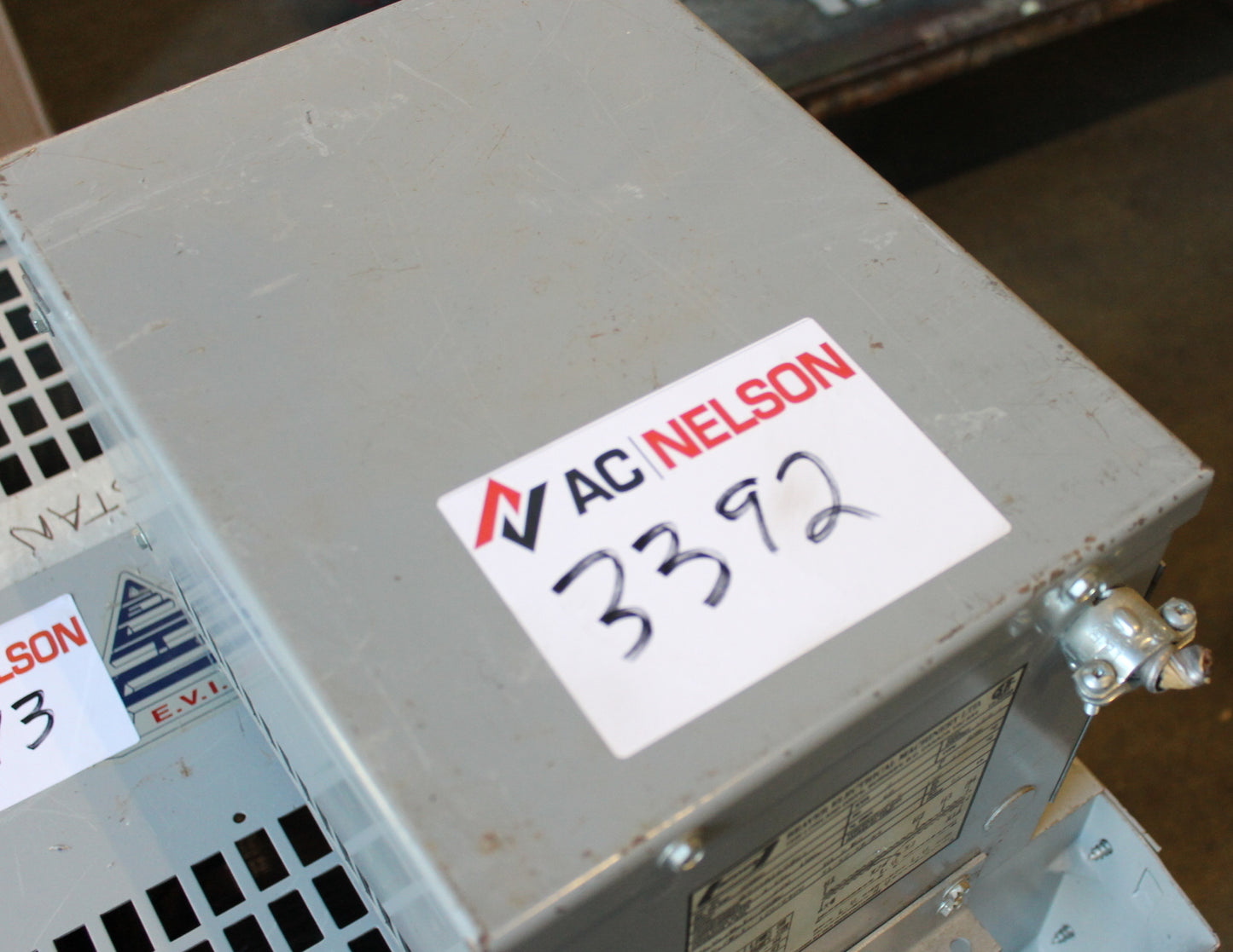 3 kVA Rex Reconditioned Transformer 208-120/240V Cat No S38K SKU 3392