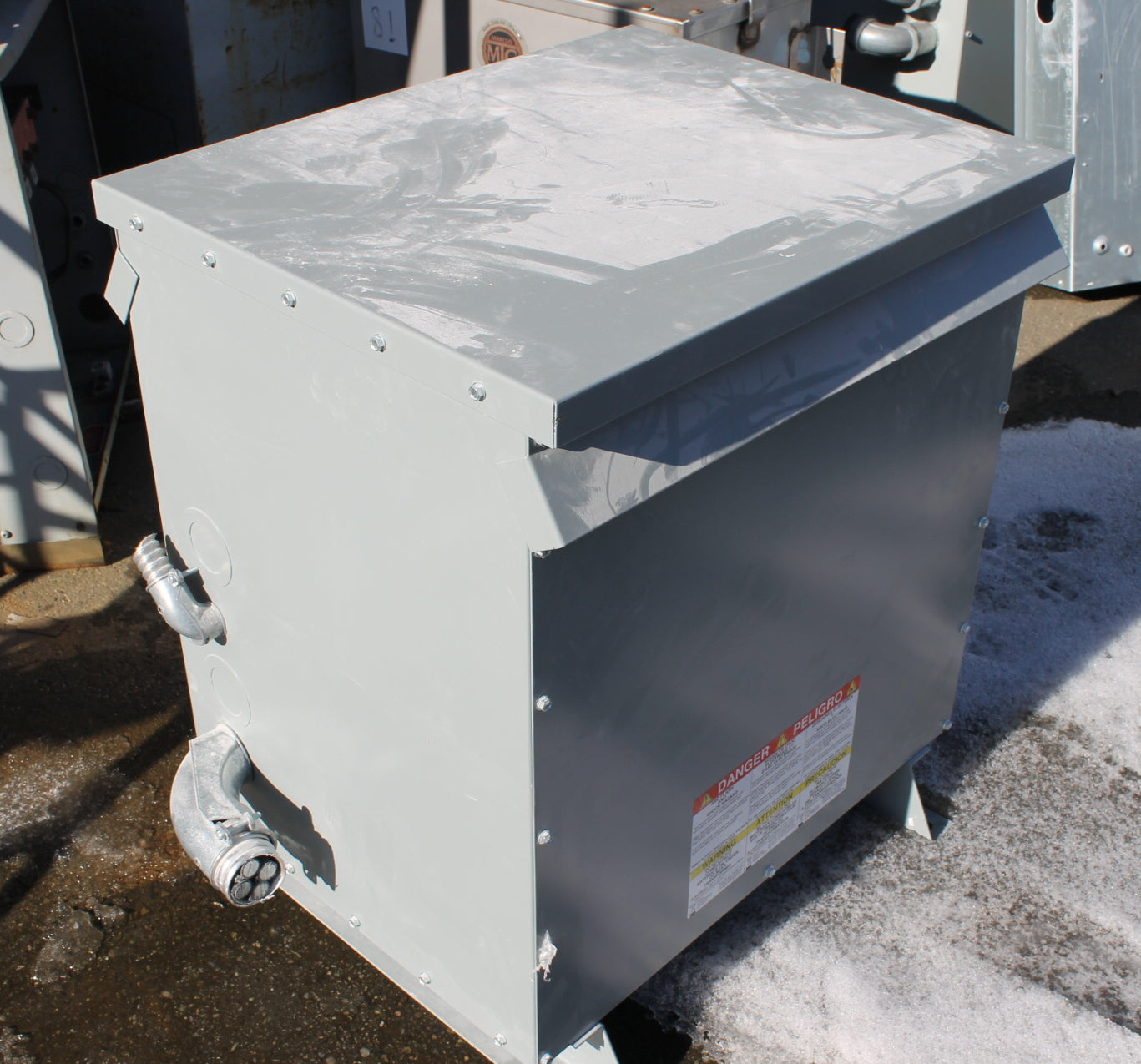 75 kVA Delta Reconditioned Transformer 600-120/208V Cat No DA6075V SKU 3400