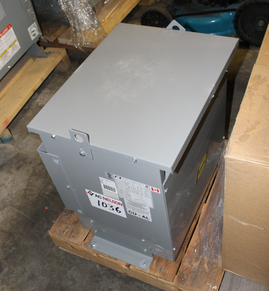 30 kVA BEAVER New Transformer 480Y/277-240Y/139V Cat No AVR30SK4C SKU 1036