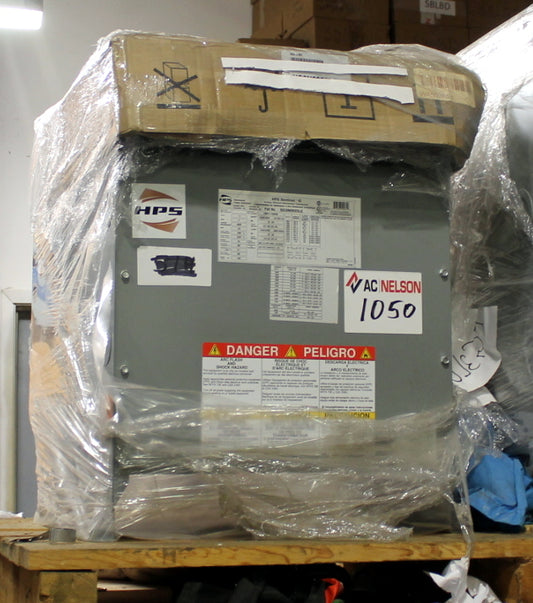 25 kVA HPS New Transformer 240/480-120/240V Cat No SG3N0025LE SKU 1050