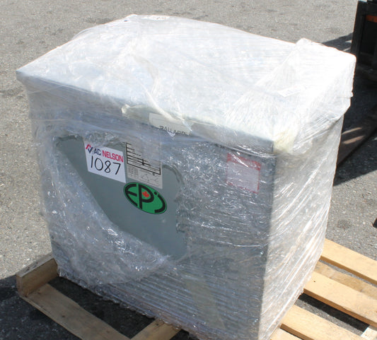 60 kVA EPI New Transformer 600-120/208V Cat No 60K5R4C4NITI SKU 1087