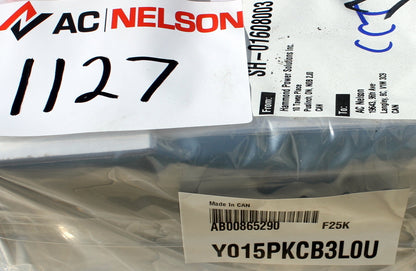 15 kVA HPS New Transformer 600-480V Cat No Y015PKCB3LOU SKU 1127