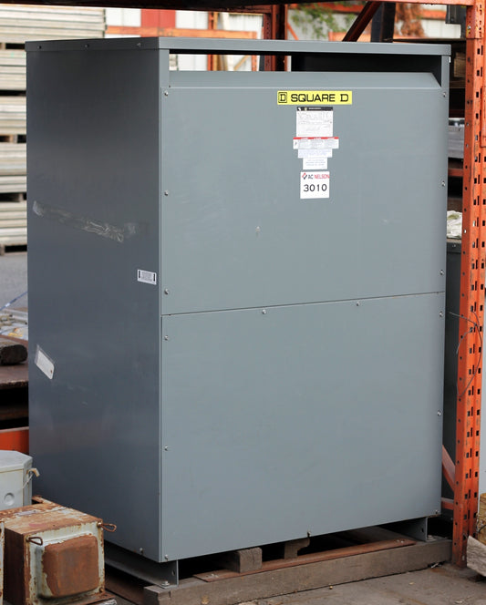 500 kVA SQD Reconditioned Transformer 600-120/208V Cat No EE500T79H SKU 3010