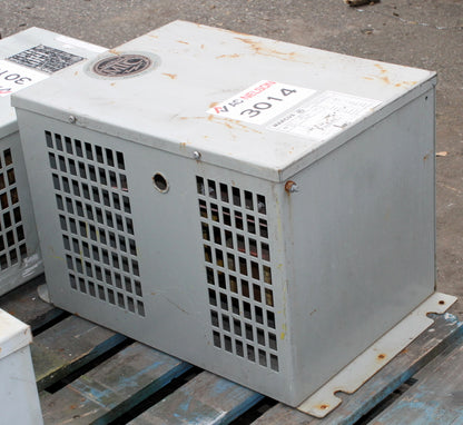 6 kVA MARCUS Reconditioned Transformer 600-380/220V Cat No MT6A6 SKU 3014