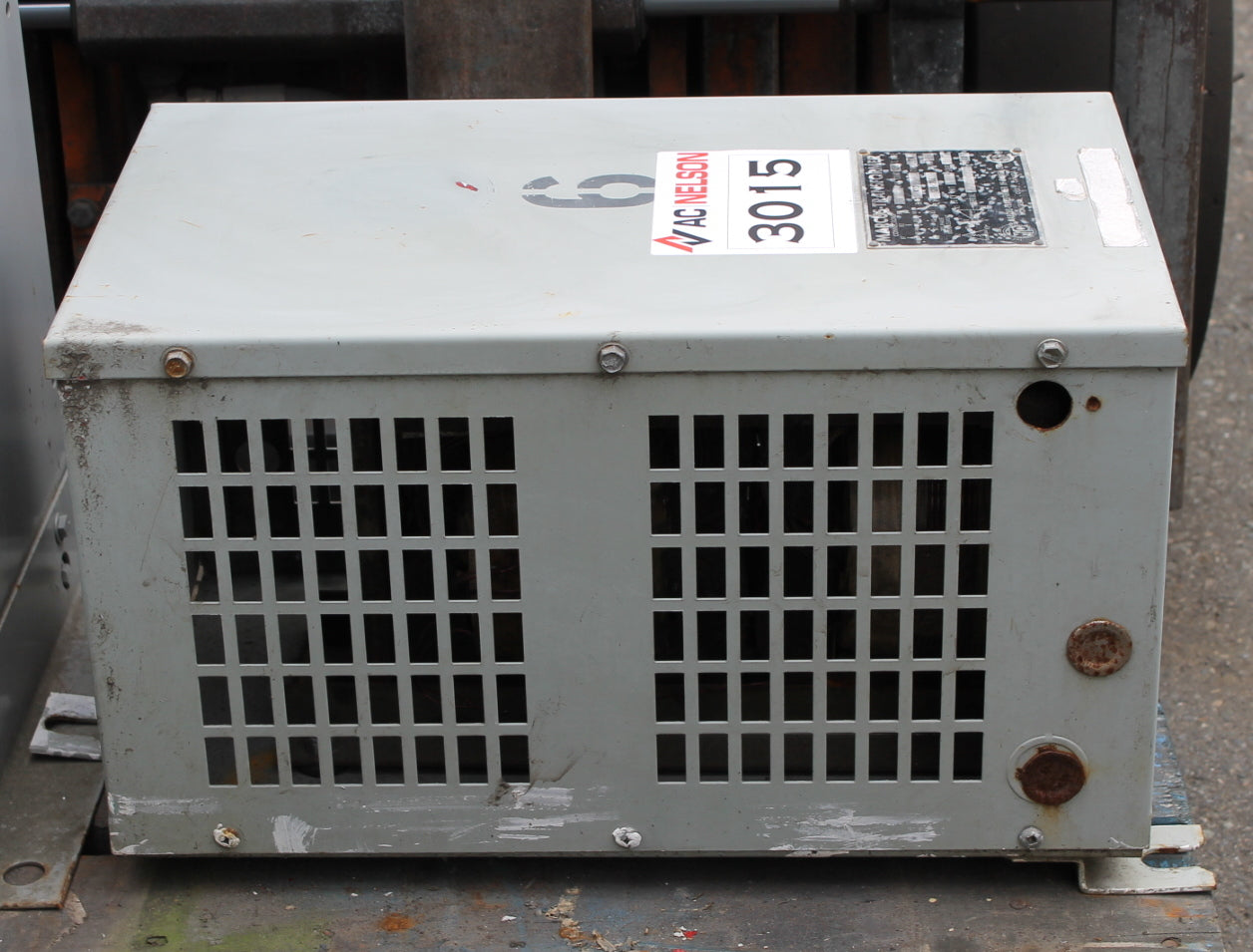 6 kVA MARCUS Reconditioned Transformer 480-120/208V Cat No 2520-881 S/N SKU 3015