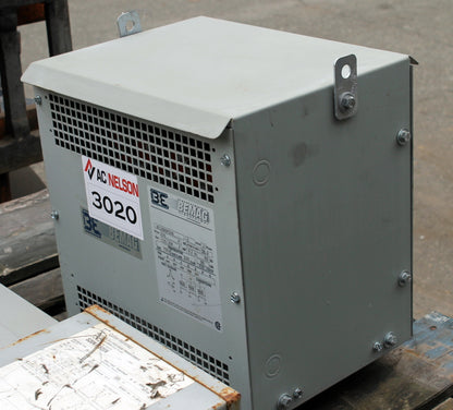 5 kVA BEMAG Reconditioned Transformer 230-120/208V Cat No BC3005P230 SKU 3020