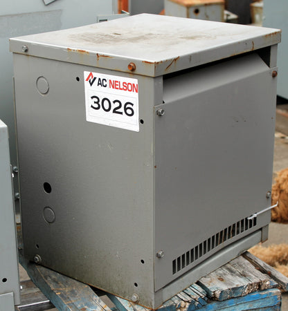 10 kVA REX Reconditioned Transformer 600-240V Cat No B10HP SKU 3026