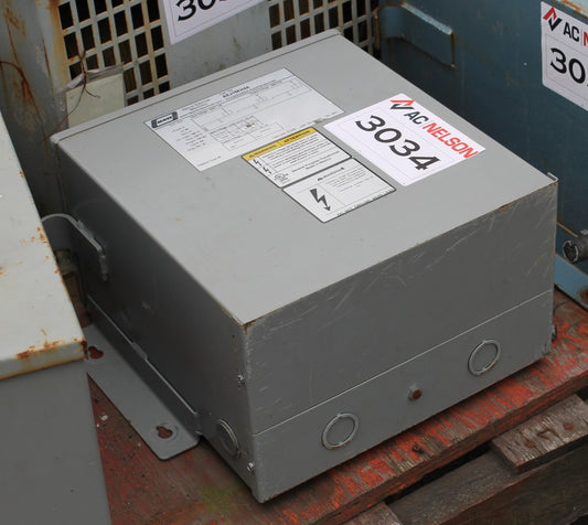 15 kVA REX Reconditioned Transformer 240/139-208/120V Cat No AEJ15KH4A SKU 3034