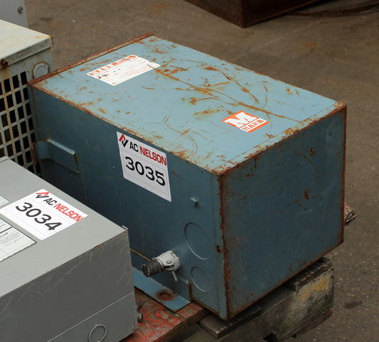 15 kVA MARR Reconditioned Transformer 600-120/240V Cat No SP268 SKU 3035