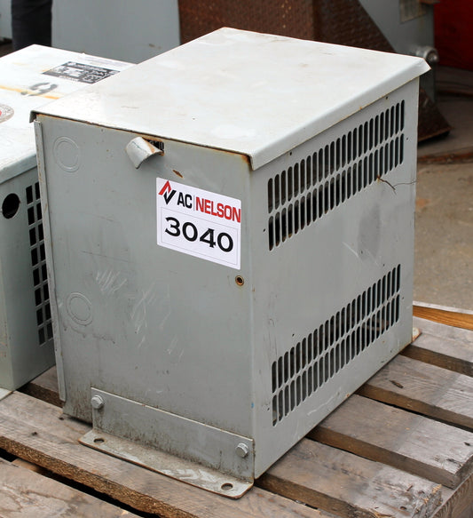 6 kVA HPS Reconditioned Transformer 208-120/208V Cat No K63KS SKU 3040