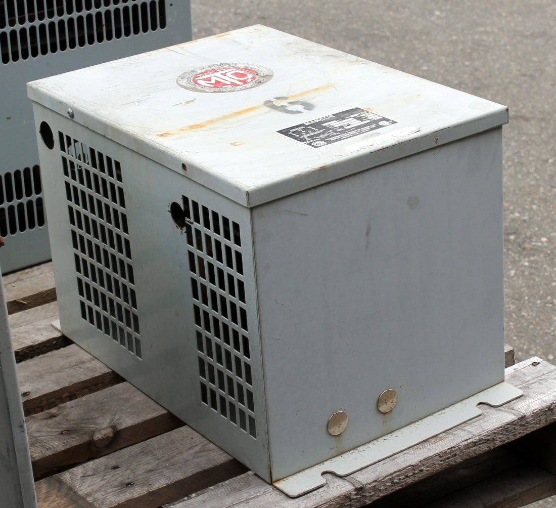 6 kVA MARCUS Reconditioned Transformer 600-120/208V Cat No 2744-682 SKU 3041