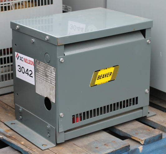 15 kVA REX Reconditioned Transformer 240-208/120V Cat No SKU 3042