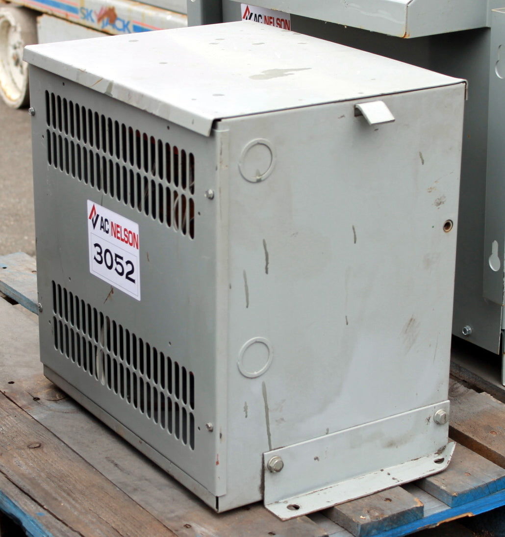 15 kVA HPS Reconditioned Transformer 600-120/208V Cat No K159K SKU 3052