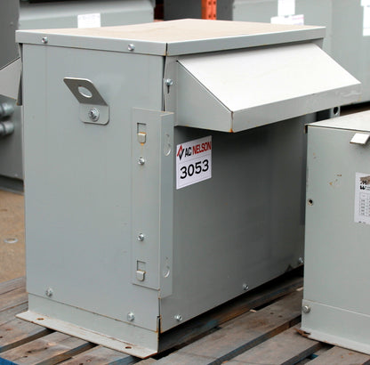 35 kVA EPI Reconditioned Transformer 600-120/208V Cat No 35K5R4C3N3T2 SKU 3053