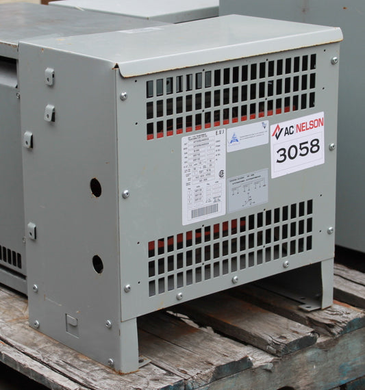 30 kVA DELTA Reconditioned Transformer 230/133-208/120V Cat No C0030JHA6XXCA SKU 3058