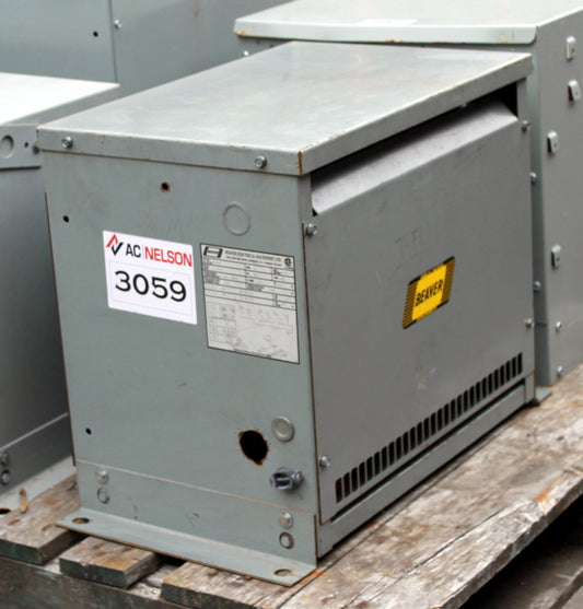 30 kVA REX Reconditioned Transformer 600-240V Cat No R30JC SKU 3059