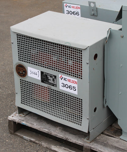 30 kVA MARCUS Reconditioned Transformer 208-400/231V Cat No MT30H20 SKU 3065