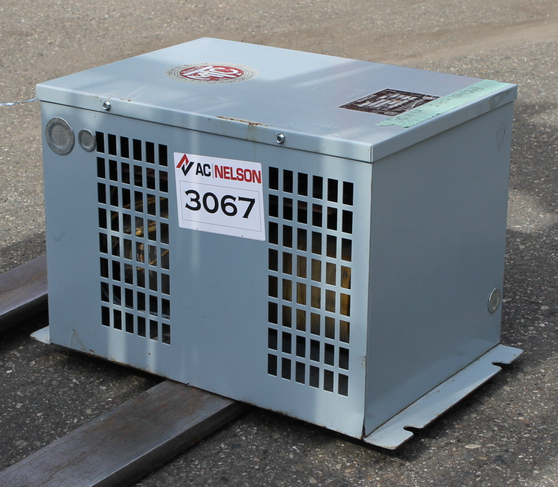 15 kVA MARCUS Reconditioned Transformer 240-120/208V Cat No 4353-4 S/N SKU 3067