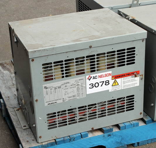 30 kVA HPS Reconditioned Transformer 600-120/208V Cat No XMK030PB SKU 3078