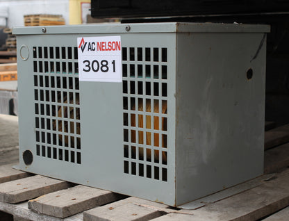 15 kVA MARCUS Reconditioned Transformer 600-120/208V Cat No 4764-485 4T SKU 3081