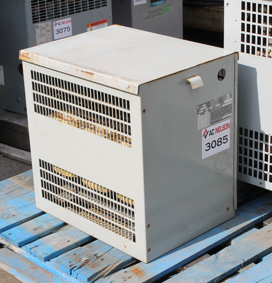 30 kVA HPS Reconditioned Transformer 600-120/208V Cat No K309K SKU 3085