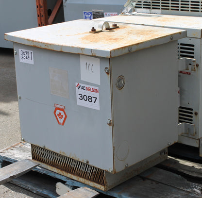 30 kVA POLYGON Reconditioned Transformer 600-120/208V Cat No 5H3-30CRH SKU 3087