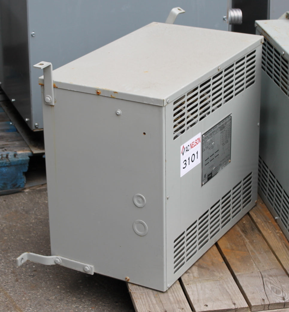 30 kVA Reconditioned Transformer 600-208Y/120 SKU 3101