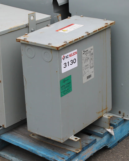 30 kVA HPS Reconditioned Transformer 600-120/208V Cat No P030PBKF SKU 3130