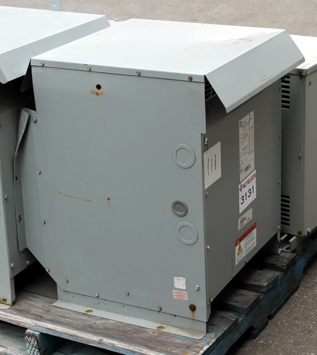 30 kVA HPS Reconditioned Transformer 600-120/208V Cat No NMK030PB SKU 3131