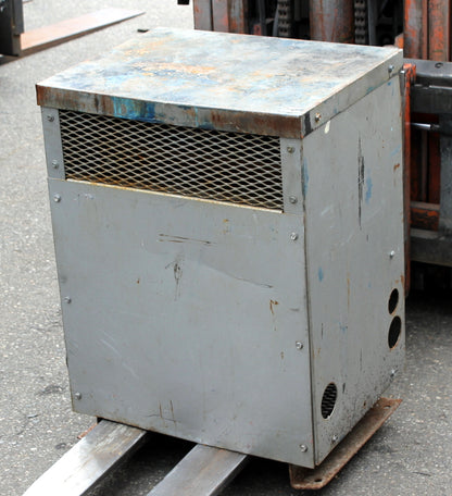 45 kVA MATRA Reconditioned Transformer 480-120/208V Cat No SKU 3138