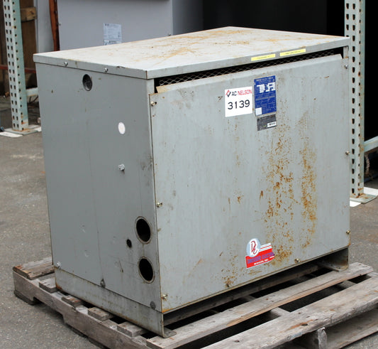 112.5 kVA DRESSER Reconditioned Transformer 600-120/208V Cat No 991A-430 SKU 3139