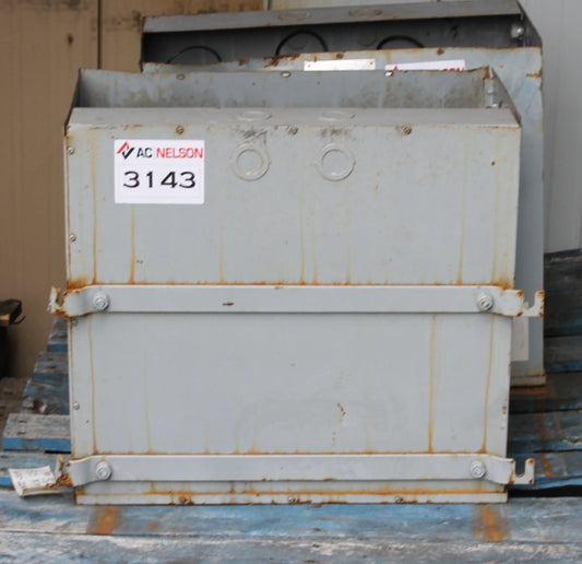 30 kVA WESTINGHOUSE Reconditioned Transformer 600-120/208V Cat No W60P28T30F2 SKU 3143