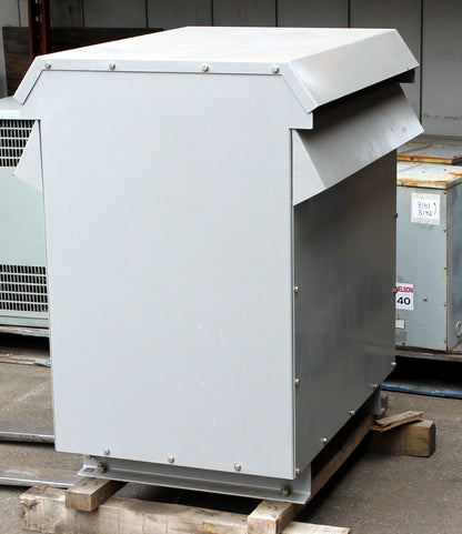 112 kVA ATLAS Reconditioned Transformer 600-120/208V Cat No AA3-112-6201-DYC SKU 3147