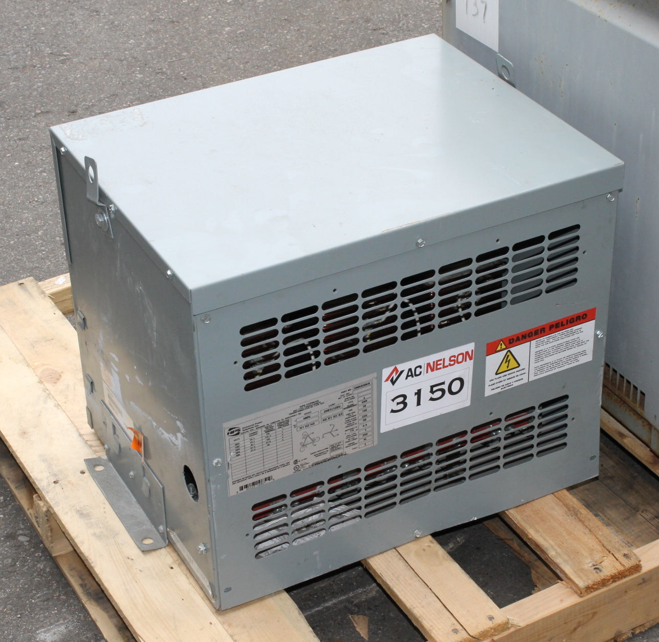 30 kVA HPS Reconditioned Transformer 480-120/208V Cat No XMK030KB SKU 3150