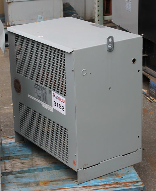 45 kVA MARCUS Reconditioned Transformer 480-120/208V Cat No MT45B1 SKU 3152