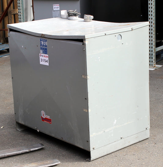 150 kVA DRESSER Reconditioned Transformer 600-120/208V Cat No 8ELX-150K SKU 3154