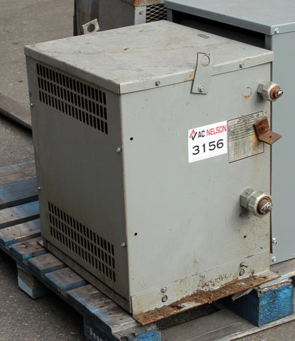 45 kVA REX Reconditioned Transformer 480-120/208V Cat No B45 SKU 3156