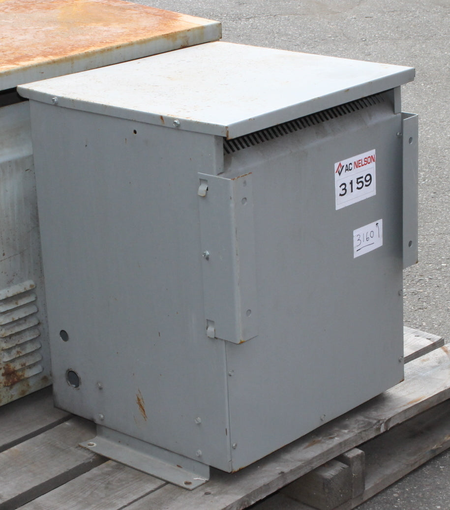 45 kVA REX Reconditioned Transformer 480-120/208V Cat No BC45H-M/Z/B SKU 3159