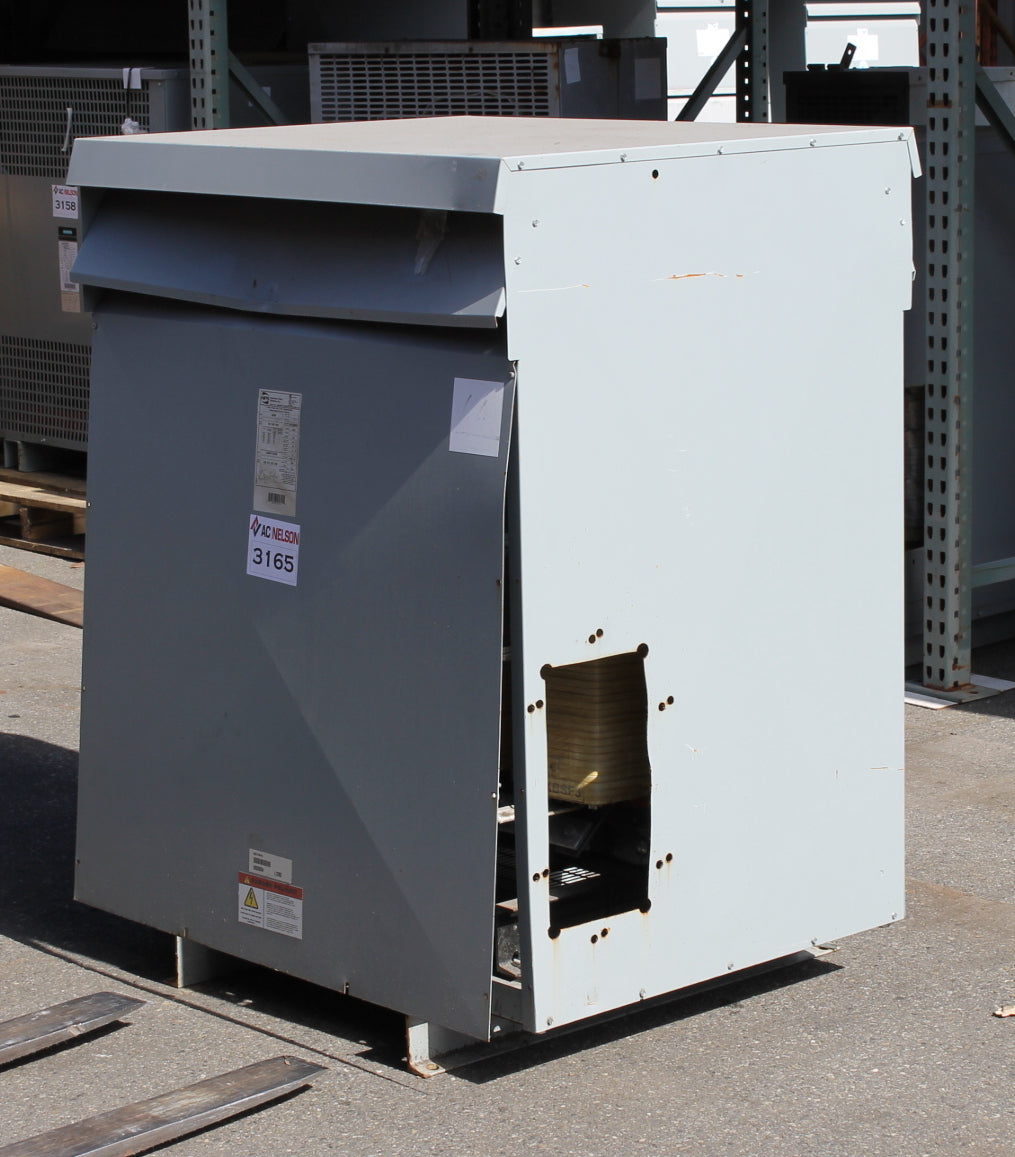 225 kVA HPS Reconditioned Transformer 480-120/208V Cat No NMT13K225KBS SKU 3165