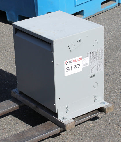 6 kVA REX Reconditioned Transformer 600-240/139V Cat No B06JX/B SKU 3167